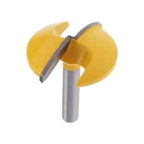 ECSiNG Horizontal Crown Router Bit Bowl Router Bit Crown Cap Molding Router Bit Woodworking Cutter Tools Accessories for Wood Chipboard Plywood Panels