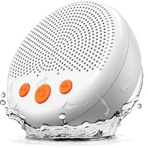 LENRUE Shower Speaker, Bluetooth Waterproof Speaker Wireless, Portable Speaker with Clear Loud Sound, Suction Cup, Lanyard, Ideas Gifts