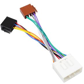 14Pin Radio Wiring Harness Replacement for Forester Outback Impreza WRX Legacy to 16Pin ISO Car Stereo Wire Connector Adapter