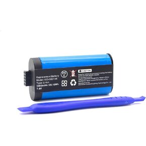Replacement Battery for Logitech UE MegaBoom Ultimate Ears MEGABOOM 3 984-001362 084-000845 S-00147 S-00171, fits Part No 533-000116, 533-000138 533-000146,7.4V Li-ion 3400mAh/25.16Wh