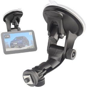 Backup Camera Monitor Mount,(7in) Rear View Camera Display Monitor Suction Cup Holder, Rvs Windshield Back Up Camera Screen Mounting Bracket,Vehicle Rearview Reverse Cam Window Mount Kit