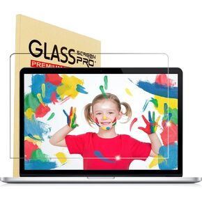 Tempered Glass Screen Protector for MacBook Pro 13 Inch M1 M2 (2016-2023) Model A2338 A1706 A1708 A1989 A2159 A2289 A2251| MacBook Air 13 M1 (2018-2021) Model A2337 A2179 A1932 Laptop, 9H Hardness