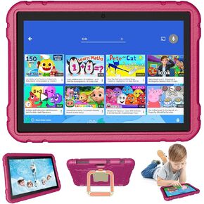 Kids Tablet, 10.1" Tablet for Kids, Android 13, 4GB 64GB, Octa-core CPU,1280 * 800 HD Display,WiFi, 8000mAh Battery, Parental Control,Cameras, YouTube Chilren Tablet Teens Tablets