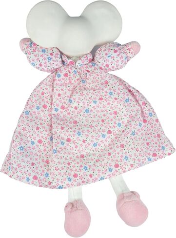 لعبة الفأر المسطحة تيكيري ميا برأس مطاطي (وردي) in Kuwait