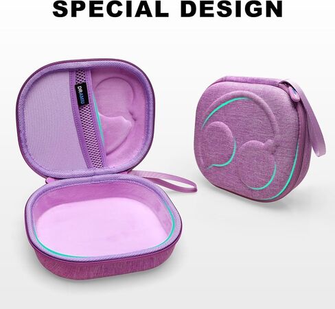 Headphone Case for JBL Tune 510BT/ 520BT/ 660NC/ 670NC/ 570BT/ 500BT/ 500/ JBL Live 460NC/ 670NC/ JBL T450BT, Soundcore H30i, Samsung AKG Foldable Bluetooth Wireless Headphone Purple in Kuwait