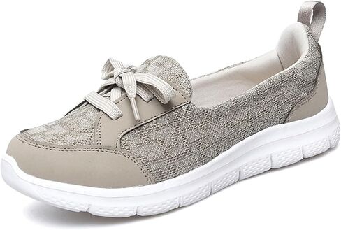 Women's Slip-On Orthopedic Walking Shoes,Kotsas Breathable Casual Arch Support Non-Slip Shoes,Low Top Soft Sole Sneakers for Women in Saudi Arabia