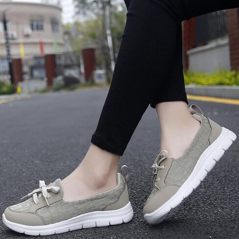 Women's Slip-On Orthopedic Walking Shoes,Kotsas Breathable Casual Arch Support Non-Slip Shoes,Low Top Soft Sole Sneakers for Women in Saudi Arabia