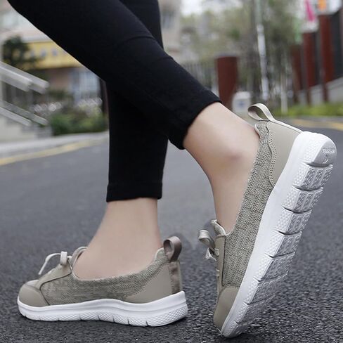 Women's Slip-On Orthopedic Walking Shoes,Kotsas Breathable Casual Arch Support Non-Slip Shoes,Low Top Soft Sole Sneakers for Women in Saudi Arabia