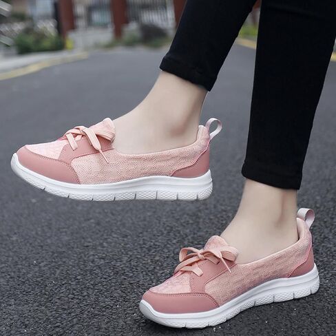 Women's Slip-On Orthopedic Walking Shoes,Kotsas Breathable Casual Arch Support Non-Slip Shoes,Low Top Soft Sole Sneakers for Women in Saudi Arabia