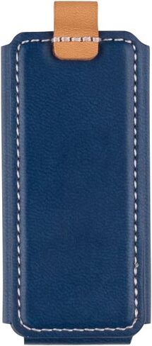 حافظة ميتري لجهاز FiiO BTR7، غطاء جلد صناعي إيطالي مصنوع يدويًا مع حبل قلادة لـ BTR-7 (كحلي) in Kuwait