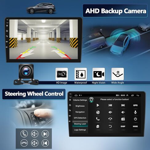 2G+64G Android 13 Car Stereo for Chevrolet Chevy Aveo Sonic 2011-2015 with Wireless Carplay Android Auto,9" Touchscreen Car Radio with Mirror Link WiFi/GPS Navigation Bluetooth FM/RDS SWC+Rear Camera in Saudi Arabia