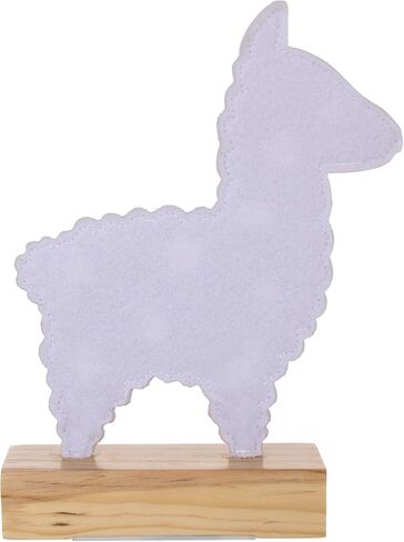 Little Love by NoJo White Llama Lighted Nursery Décor in Saudi Arabia
