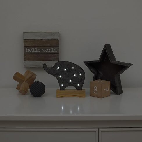 Little Love by NoJo White Llama Lighted Nursery Décor in Saudi Arabia