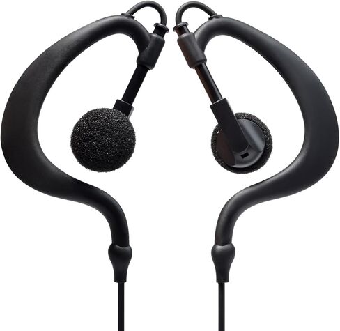 HYS Earpiece for Motorola Radio RDM2070d RMU2080 CLS1110 CP200, G Shape Soft Ear Hook Walkie Talkie with Mic Headset for Motorola XU2600 CLS1110 CLS1413 CP200D RMU2040 RDU4100 2pin Radio in Saudi Arabia