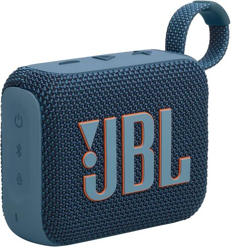 JBL GO 4 Portable Bluetooth Speaker & divvi GO Protective Hardshell Case - Black in Saudi Arabia