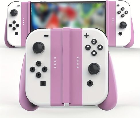 NBCP Switch Joycons قبضة قابلة للفصل متوافقة مع وحدات تحكم Nintendo Switch / Switch OLED JoyCons، ملحقات Nintendo Switch in Kuwait