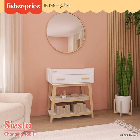 Fisher Price Iris/Siesta Changing Table by Dream On Me, Blush Pink in Kuwait