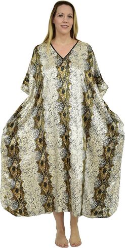 Up2date Fashion Women's Classic Satin Caftan/Kaftan in Saudi Arabia