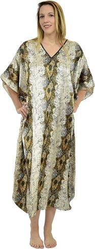 Up2date Fashion Women's Classic Satin Caftan/Kaftan in Saudi Arabia