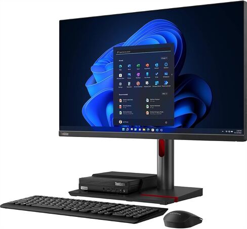 لينوفو ثينك سنتر M90q الجيل 3 كمبيوتر مكتبي صغير، انتل كور i5-12500 3.0 جيجاهيرتز، 8 جيجا رام، 256 جيجا اس اس دي، ويندوز 11 برو، اسود in Kuwait