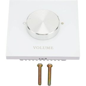 Cyrank Volume Controller, Smart Home Volume Control Impedance with 5 Levels Volume Adjustment Background Music Tuning Switch