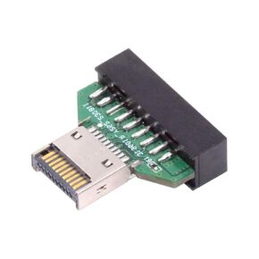 chenyang USB 3.2/3.1 Gen 2 Type E Front Panel Header Male to USB 3.0 Gen 1 19Pin/20Pin Female 20Gbps Mainboard Header Extension Adapter