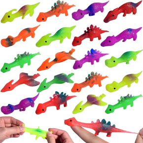 Slingshot Dinosaur for Kids Rubber Dinosaur for Kids Party Favor(20 Pcs)