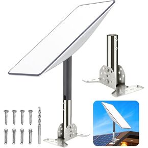 Pivot Mount for Starlink Gen2 - Stainless Steel (5-in Straight)