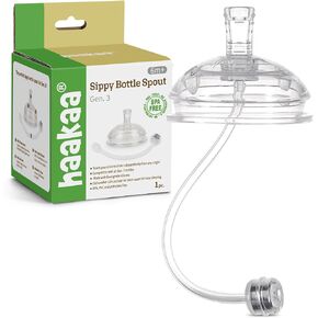 haakaa Straw Cup Weighted Straw Replacement 1pc, Use for haakaa Gen. 3 Weighted Straw Sippy Cup Baby Bottle Conversion