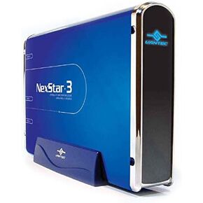 Vantec NexStar 3 NST-360SU-BL 3.5 بوصة SATA إلى USB 2.0 وحاوية محرك الأقراص الصلبة الخارجي eSATA (أزرق منتصف الليل) in Kuwait