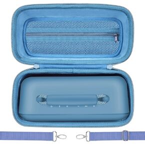 حافظة محمولة لمكبر الصوت Bose SoundLink Max، حقيبة حمل صلبة، حقيبة سفر مقاومة للماء مع حزام كتف ومقبض - أسود in Kuwait