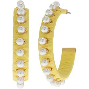 Kate Spade New York Francesca Hoops Earrings Pink Multi One Size