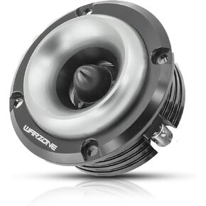 Warzone WZ20TW 2.88-Inch Super Tweeter Speaker, 4 Ohm, 500W Max Power, 105dB Sensitivity, Titanium Diaphragm, CCAW Voice Coil for Pro Car Audio