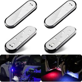 7 Color Car Interior Light,Car Interior Lighting,Led Interior Car Light,Car Light Touch Type,Car Lights Inside Your Car,Car Interior Reading Light,Interior Car Lights USB,Car Light Decor (2 PCS)