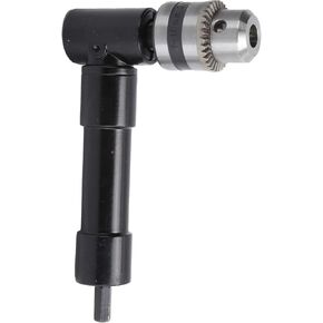 Right Angle Drill Attachment, 90 Degree Adapter Extension for Electric Drill, Drilling Tool with Accuracy Control, Ideal for Tight Spaces and Woodworking Projects