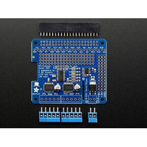 Adafruit DC & Stepper Motor HAT for Raspberry Pi - Mini Kit