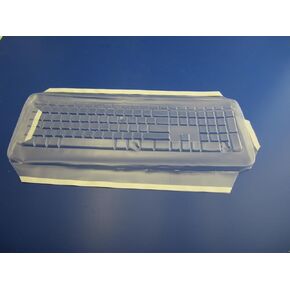 Viziflex's Biosafe Anti Microbial Keyboard cover fitting Microsoft Wireless 800 1455 WUG1008 624G108