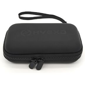 Hard Drive Carrying Case Power Bank Hard Case WD My Passport Seagate Samsung External Hard Drive HDD USB3.0 Protective Storage Travel Bag Portable Electronic Hard Case,Black
