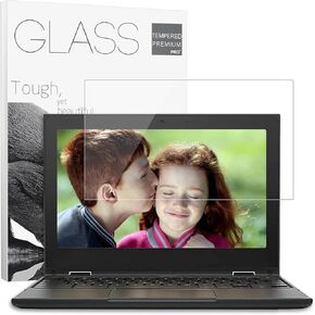 11.6inch Tempered Glass Screen Protector for 11.6" Lenovo Laptop (Aspect Ratio 16:9), Lenovo IdeaPad 3 11 Chromebook/Lenovo Chromebook 100e 300e 500e N21 N22 N23, 9H Hardness Laptop Screen Film