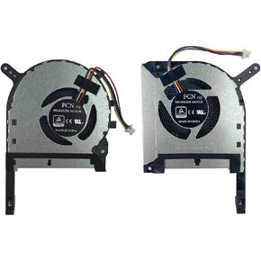 CPU+GPU Cooling Fan Compatible with ASUS TUF FX505 FX505D FX505G FX506 (2020) TUF Gaming A15 FA506 (2020) FX705 FX705D FX705G FX706 (2020) TUF Gaming A17 FA706 (2020) 5V 0.5A in Saudi Arabia