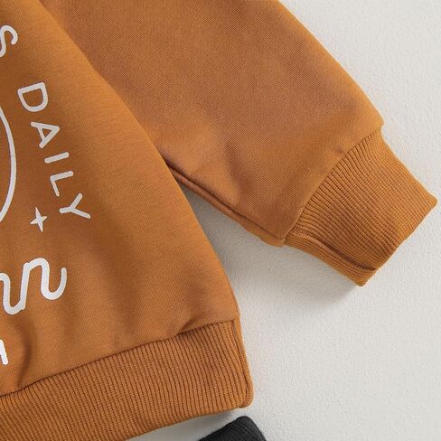 Ynibbim Halloween Baby Boy Girl Outfit قمصان وسراويل اليقطين لحديثي الولادة بأكمام طويلة وبلوزات مجموعة ملابس الأطفال الصغار in Kuwait