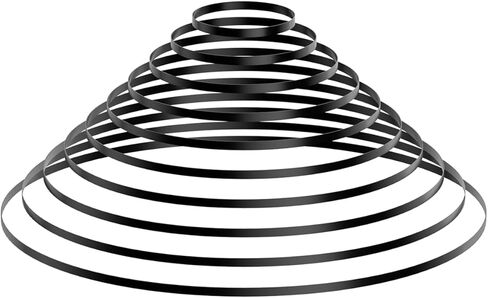 10 قطع من حزام القرص الدوار بمواصفات مختلفة، حزام مشغل التسجيل بديل لحزام القرص الدوار فونو/الشريط/CD، 10 مقاسات in Kuwait