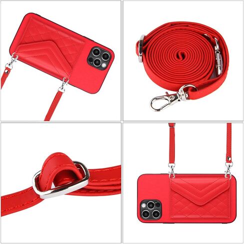 ANSHOW Wallet Case [RFID Blocking]: Cute Leather Case with Card Holder for Women Girls, Protective Purse with Strap Slim Luxury Flip Durable Bag Design in Saudi Arabia