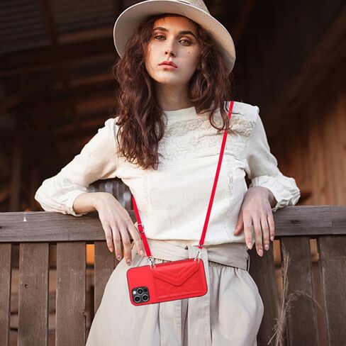 ANSHOW Wallet Case [RFID Blocking]: Cute Leather Case with Card Holder for Women Girls, Protective Purse with Strap Slim Luxury Flip Durable Bag Design in Saudi Arabia