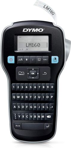 Dymo Labelmanager 160 - Label Printers (Thermal Transfer, Lcd, D1, Black, Silver, Qwertz, Aa) in Saudi Arabia