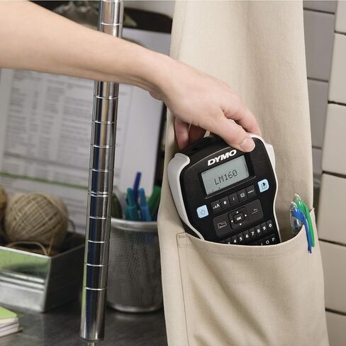 Dymo Labelmanager 160 - Label Printers (Thermal Transfer, Lcd, D1, Black, Silver, Qwertz, Aa) in Saudi Arabia