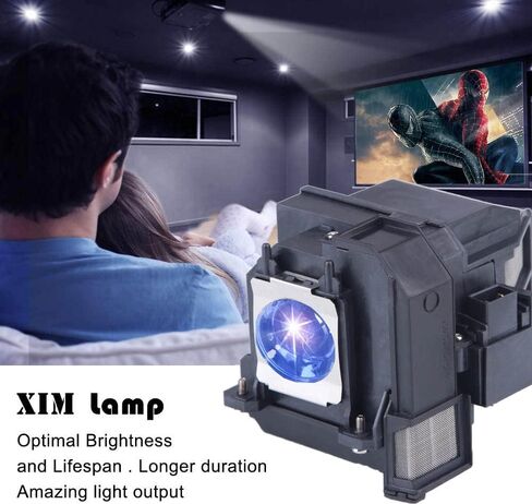 XIM ELPLP80 /V13H010L80 Projector Lamp with Housing Compatible for Epson BrightLink 585Wi BrightLink 595Wi BrightLink Pro 1420 Wi BrightLink Pro 1430 Wi Powerlite 580/Powerlite 585W in Kuwait