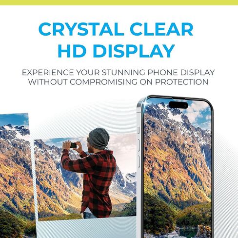 Power Theory compatible with iPhone 16 Pro Max Privacy Screen Protector Shatterproof Tempered Glass, 2 Pack, Easy installation, Anti-Spy, Bubble Free, Case Friendly, Anti-Scratch, Anti-Smudge in Kuwait