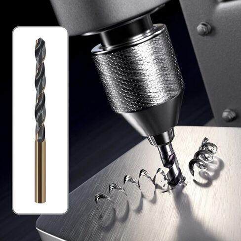 1Pcs Straight Handle Shank Twist Drill Bits High-Speed Steel Drilling Holes 8mm in Saudi Arabia