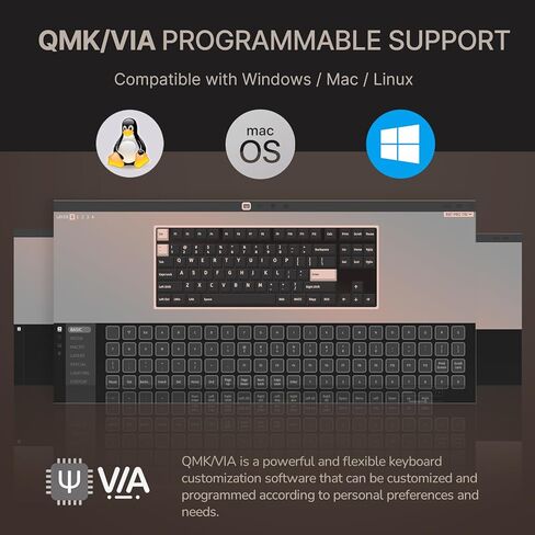 لوحة مفاتيح ميكانيكية RK ROYAL KLUDGE R87 Pro مع مقبض، لوحة مفاتيح لاسلكية للألعاب بنسبة 75% RGB مع اتصال بلوتوث/2.4G/سلكي، غطاء مفاتيح PBT مطبوع جانبيًا، QMK/VIA، مفتاح ماتشا خطي قابل للتبديل السريع in Kuwait